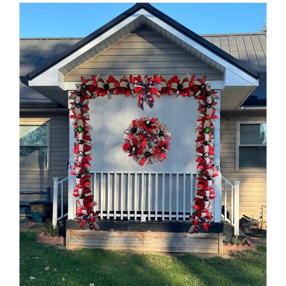 Nightmare Before Christmas 6 Ft Garland – Handmade Jack Skellington Mantle Decor - Picture 9 of 11